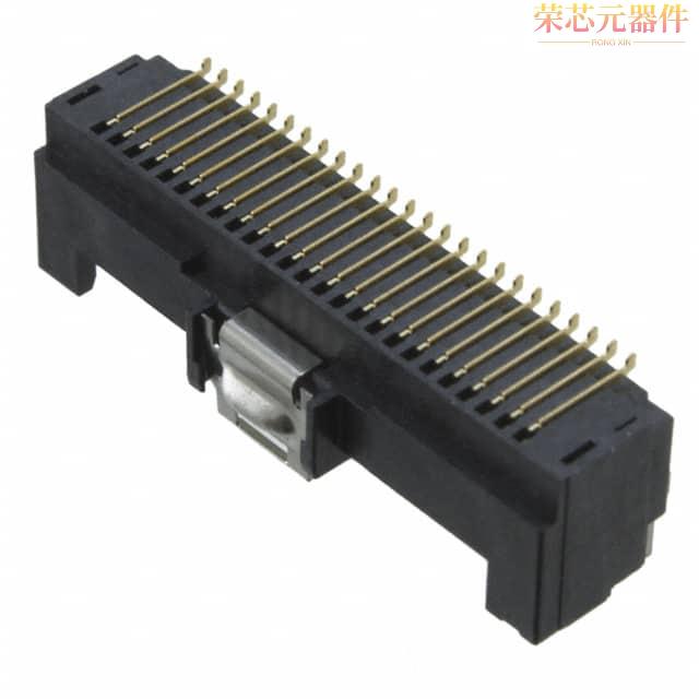 DF50-50DP-1H(51)原装「CONN HEADER SMD R/A 50POS 1MM」正品