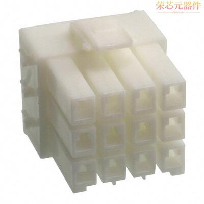 177905-1原装「CONN HOUSING PLUG 12POS .156 NAT」正品