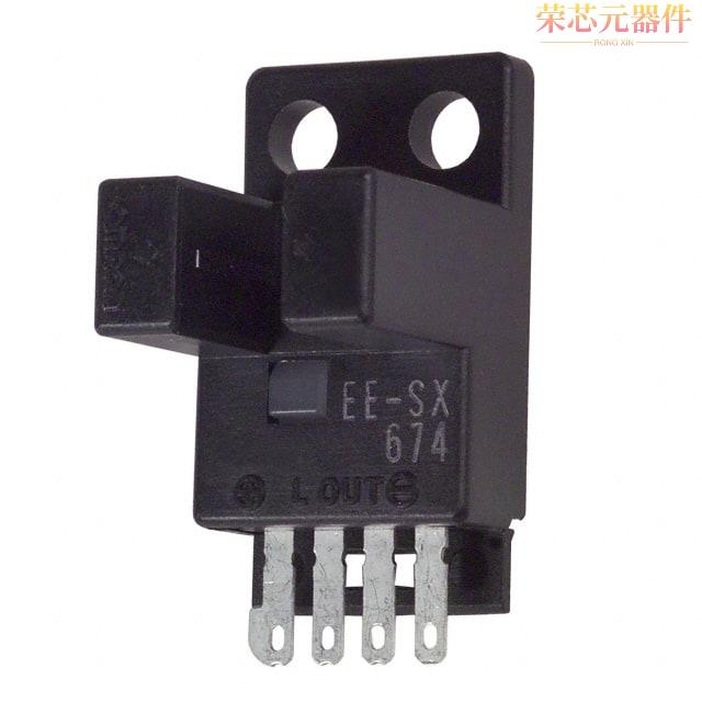 EE-SX674原装「SENSOR OPTICAL 5MM MOD SLOT TYPE」正品