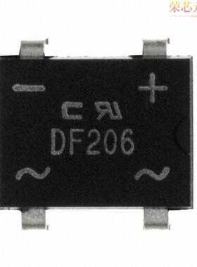 DF206-G原装「BRIDGE RECT 1PHASE 600V 2A 4-DF」正品