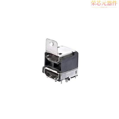 1888811-1原装「CONN RCP HDMI STACKED 38P PCB RA」正品