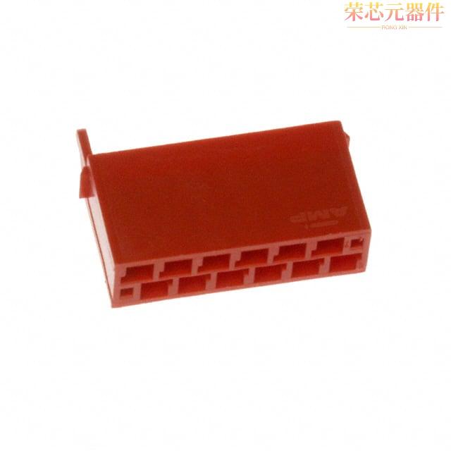 1-338095-2原装「CONN HOUSING 12POS .050 RED」正品