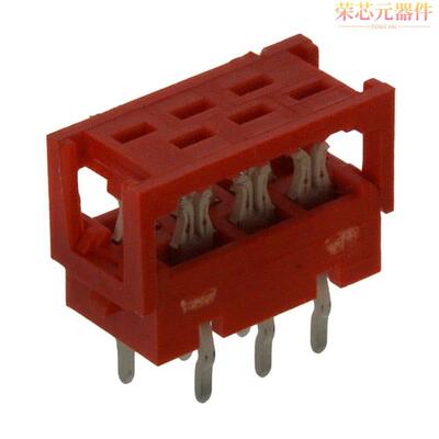 215570-6原装「CONN DIP HDR IDC 6POS 28AWG PCB」正品