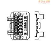 1原装 1612268 32POS 「025 CONN. HSG」正品 CAP