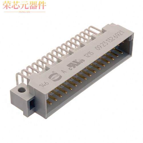 09231326921原装「CONN DIN HDR 48POS PCB RA GOLD」正品