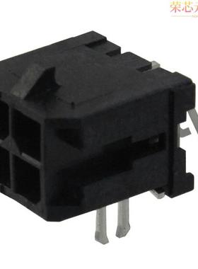 0430450406原装「CONN HEADER SMD R/A 4POS 3MM」正品