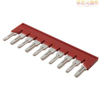 3030323原装「JUMPER TERM BLK 10POS FLAT PIN」正品