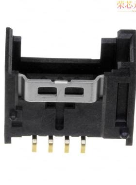 37204-1AE0-004 PL原装「CONN RCPT 4P 0.079 GOLD SM