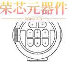 172191-1原装「CONN PLUG HSG FMALE 8POS INLINE」正品