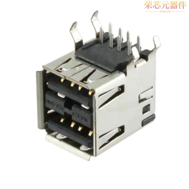 5787617-4原装「CONN RCPT USB2.0 TYPEA STACK R/A」正品