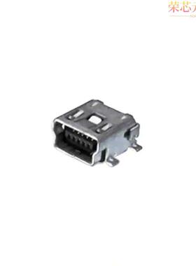 1734035-4原装「CONN RCPT USB2.0 MINI B SMD R/A」正品