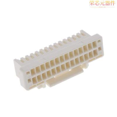 5031492800原装「CONN PLUG DUAL 28CKT BEIGE」正品