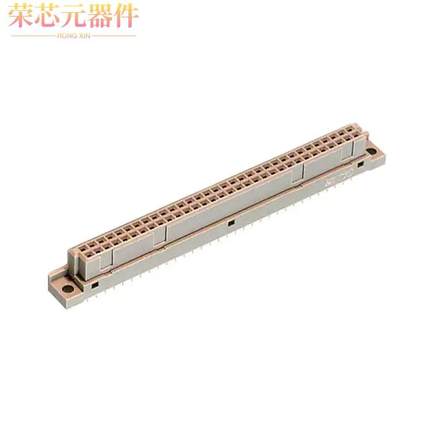 PCN10-64S-2.54DSA(72)原装「CONN DIN RCPT 64POS PC