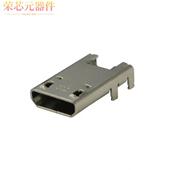 USB2.0 RCPT SMD TR原装 A」正品 SMT 「CONN MIBH UJ2
