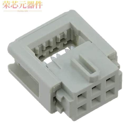 09185066803原装「CONN RCPT 6POS IDC 26-28AWG」正品