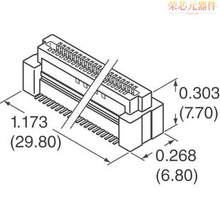 RCPT 「CONN 062400LF原装 SMD GOLD」正品 60POS 61082