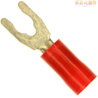 53240-1原装「CONN SPADE TERM 16-22AWG #6 RED」正品
