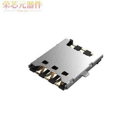 SIM8055-6-1-14-01-A原装「NANO SIM PUSH PULL, 6P,