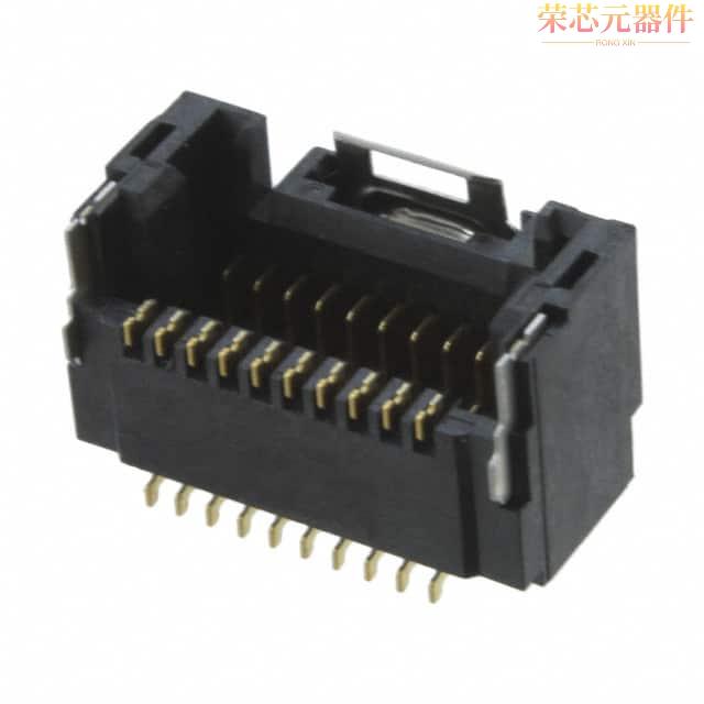 DF50-20DP-1H(51)原装「CONN HEADER SMD R/A 20POS 1MM」正品