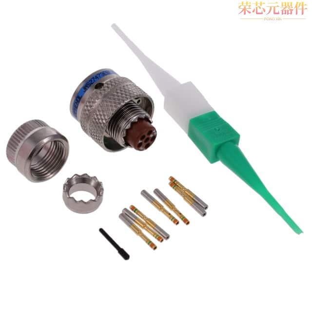 MS27473E8F35S原装「CONN PLUG FMALE 6POS GOLD CRIMP」正品