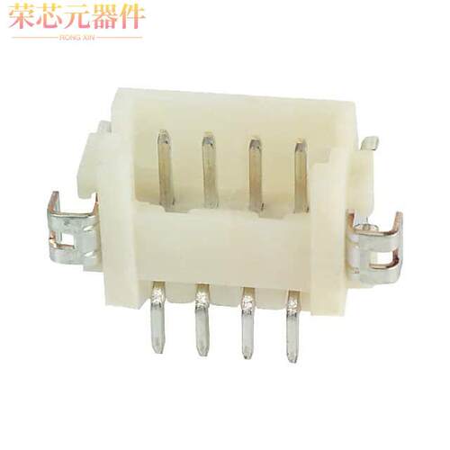 DF13-4P-1.25H(21)原装「CONN HEADER SMD R/A 4POS 1
