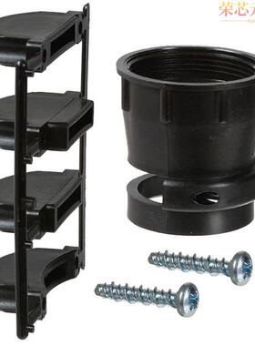 206512-5原装「CONN BACKSHELL W/CLAMP SZ 23 BLK」正品