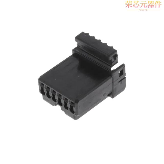 175507-2原装「CONN PLUG HSNG 6POS BLACK」正品