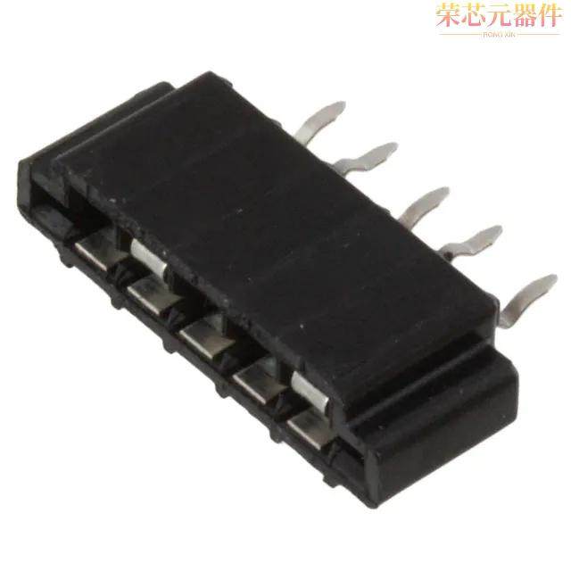 5-520315-5原装「CONN FFC VERT 5POS 2.54MM PCB」正品