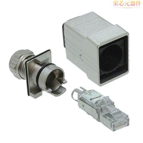 1608100原装「CONN MOD PLUG 8P4C SHIELDED」正品
