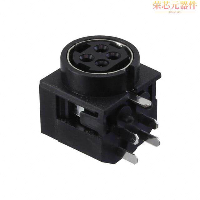 KPJX-4S原装「CONN JACK FMALE 4POS TIN SOLDER」正品