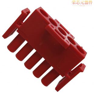 480763-2原装「CONN U-MNL PLUG 5POS 94V-2 RED」正品