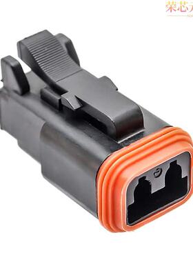 AT06-2S-BLK原装「CONN PLUG 2POS 14-20AWG SIZE 16」正品