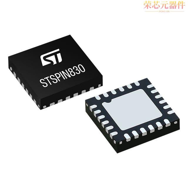 STSPIN830原装「IC MTR DRV MULTPHS 7-45V 24TQFPN」正品 - 实物图