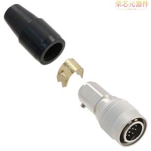 原装 「CONN HR10A MALE 12P PLUG SOLDER 10P