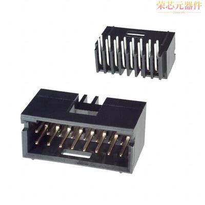 5-102617-6原装「CONN HEADER R/A 16POS 2.54MM」正品