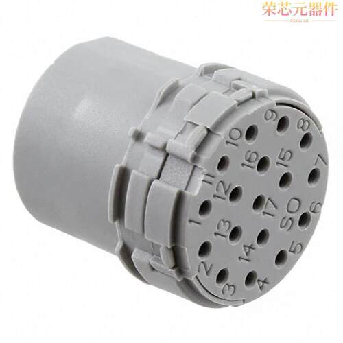 1602082原装「CONN INSERT FMALE 17POS」正品