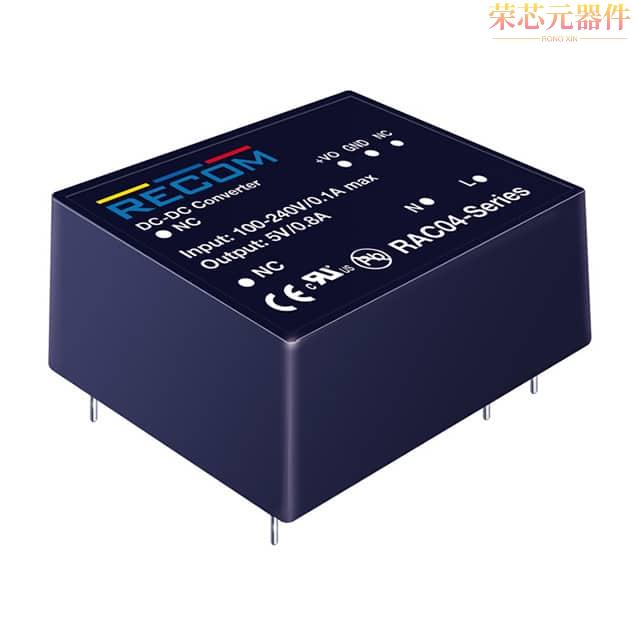 RAC04-05SA原装「AC/DC CONVERTER 5V 4W」正品
