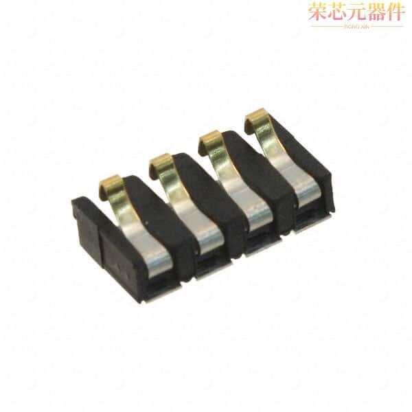 009155004201006原装「CONN SPRING BATTERY 4POS SMD」正品
