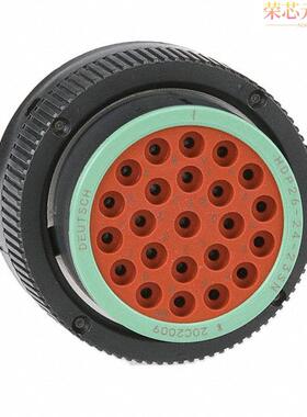 HDP26-24-23SN原装「CONN PLG HSG FMALE 23POS INLINE」正品