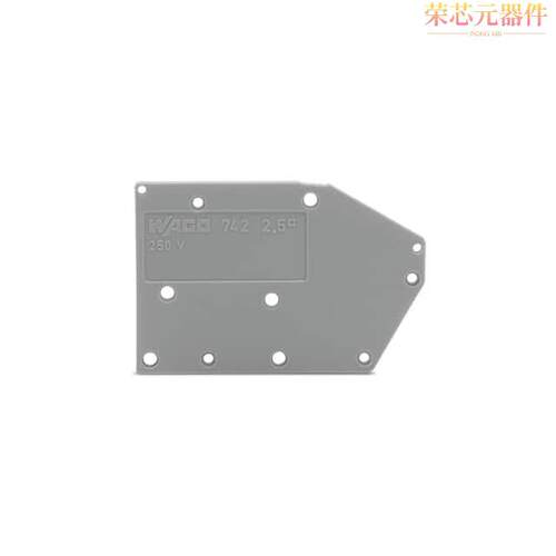 742-400原装「END PLATE; SNAP-FIT TYPE; 1.5 MM」正品