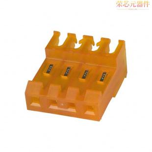 「CONN RCPT TIN」正品 640599 18AWG 4原装 IDC 4POS