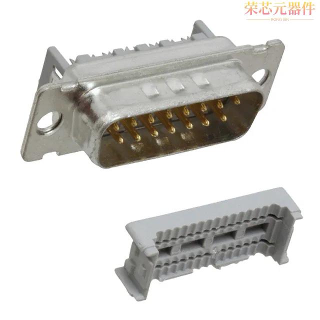 8215-7000原装「CONN D-SUB PLUG 15P PNL MNT IDC」正品