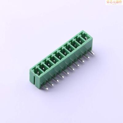 KF2EDGR-3.5-10P原装「3.5mm 排数:1 每排P数:10 弯针」正品