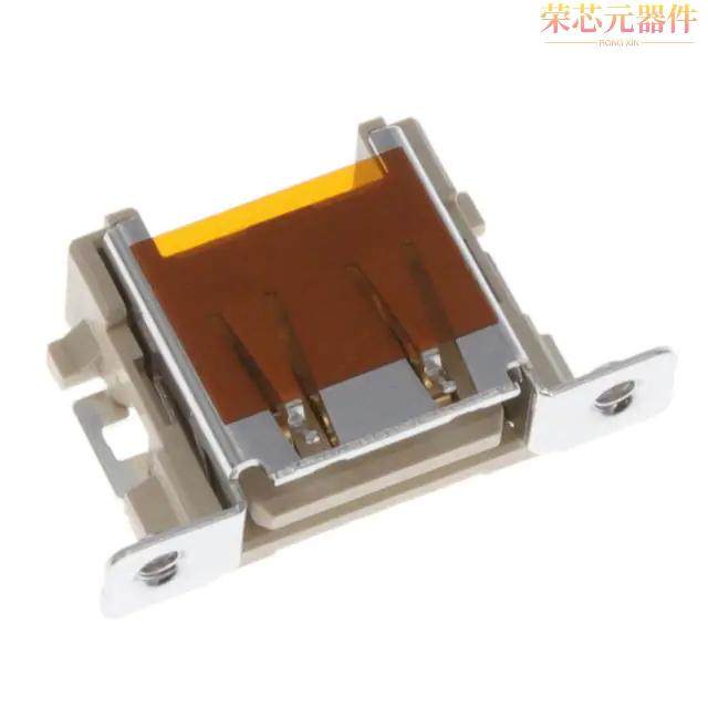 5353928-1原装「CONN RCP USB2.0 TYPEA PNL MNT RA」正品