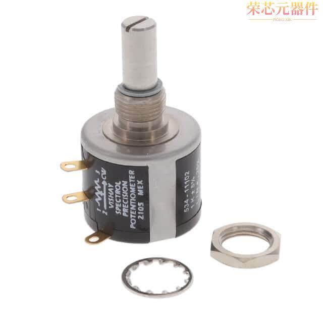 534B1102JC原装「POT 1K OHM 2W WIREWOUND LINEAR」正品