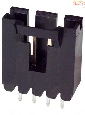 5-104363-3原装「CONN HEADER VERT 4POS 2.54MM」正品