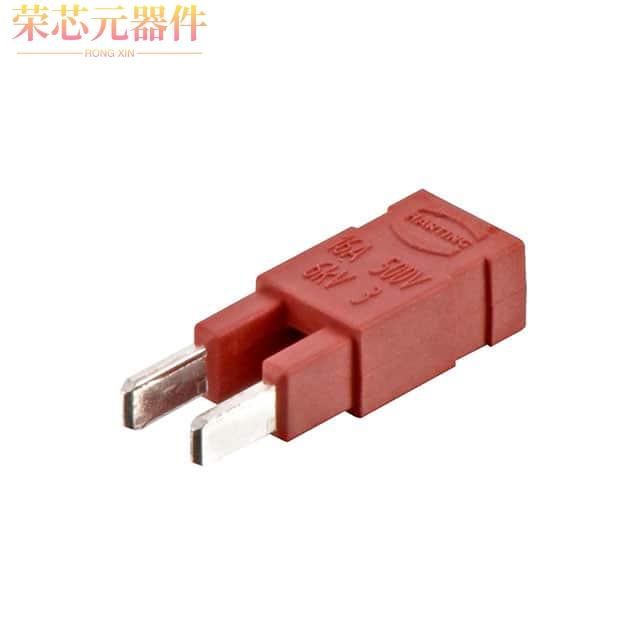 09330009820原装「JUMPER ACROSS 2X1 RED 16A」正品