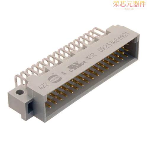 09231486921原装「CONN DIN HDR 48POS PCB RA GOLD」正品