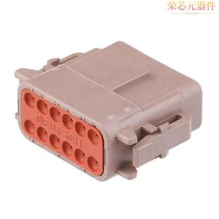 12SD原装 12POS」正品 「CONN HSG PLUG DTM06