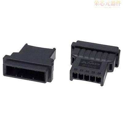 1-177648-5 连接器「CONN HOUSING TAB 5POS KEY-X」